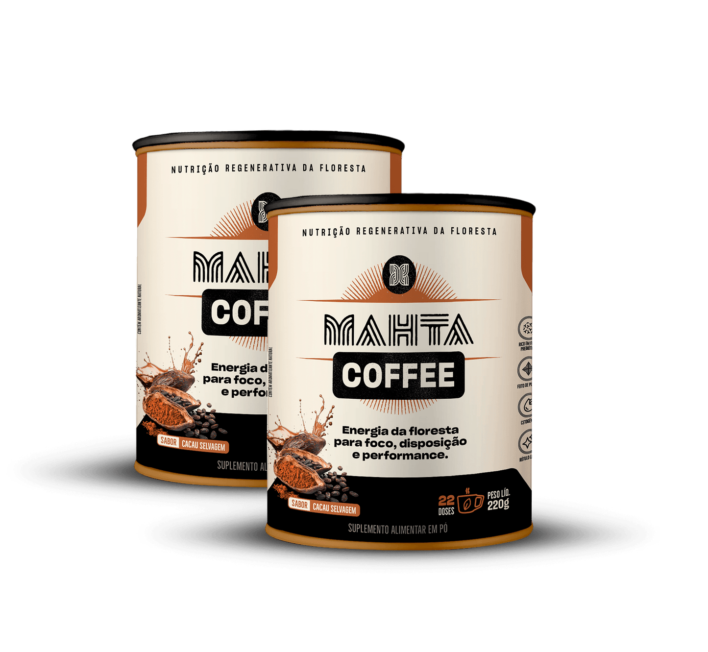 Assinatura - Kit 2 Mahta Coffees CACAU (220g)