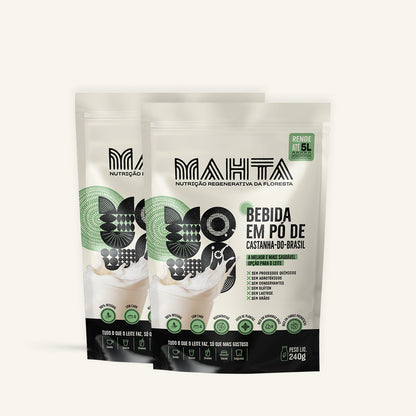 Leche vegetal en polvo de nuez de Brasil