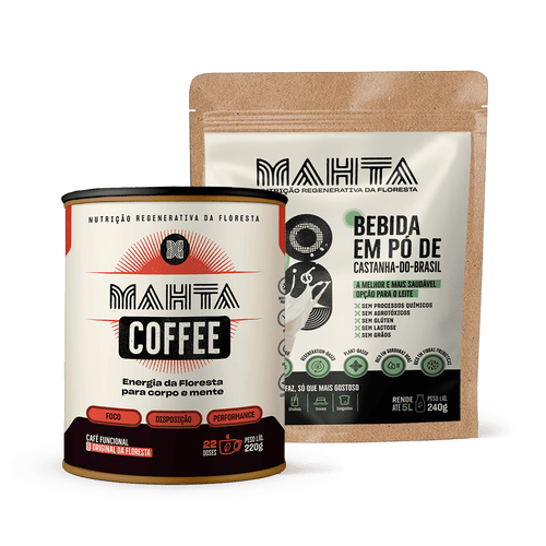 1 Mahta Coffee (220g) + 1 Leite de Castanha (240g)