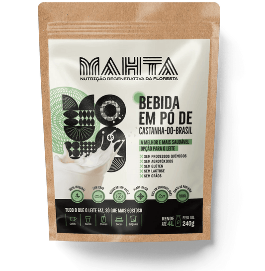 Assinatura de Leite em Pó de Castanha-do-Brasil (240g)