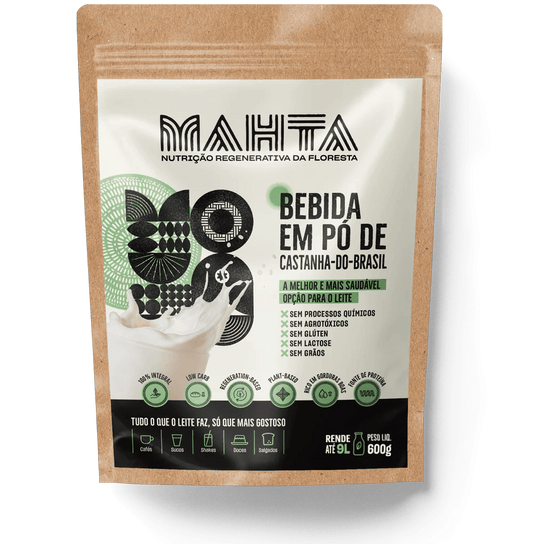 Assinatura de Leite em Pó de Castanha-do-Brasil (600g)