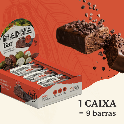 Mahta Bar (9 unidades) - Cacau Selvagem