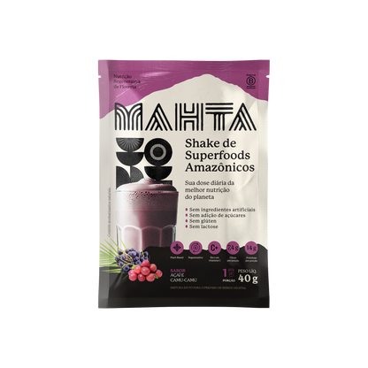 Batido de Superalimentos Amazónicos - Pack de Viaje - Açaí y Camu-camu