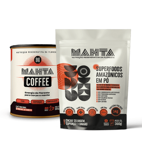 KIT 1 Mahta Coffee (220g) + 1 Superfood (360g)